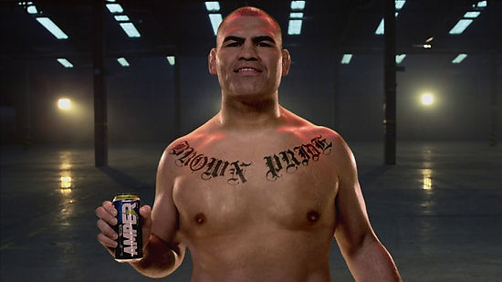 UFC Cain Velasquez Amper Energy Drink